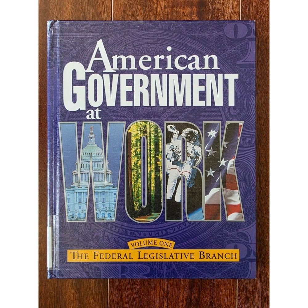 American Government at Work Hardcover Complete Set Homeschool Middle High School - Picture 2 of 12